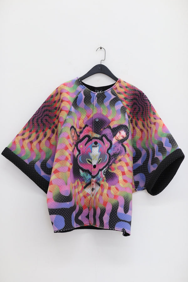 WINDOWSEN Patterned Button Jacket 24J002PP